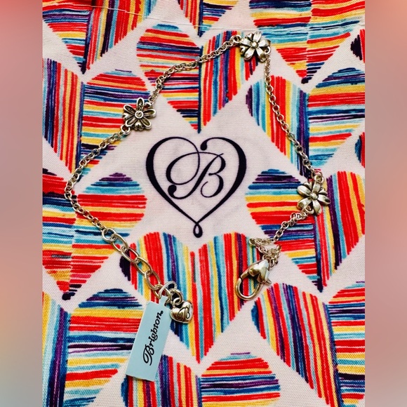 Brighton- BNWT/ tissue paper &cloth bag- Wild Flowers anklet. Great for holidays - Picture 7 of 11